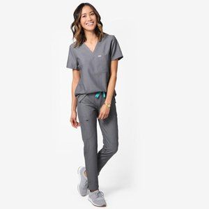 FIGS Yola Graphite Petite M NWOT